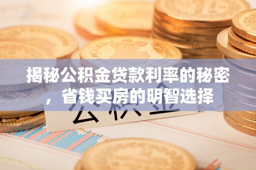 陆川揭秘公积金贷款利率的秘密，省钱买房的明智选择